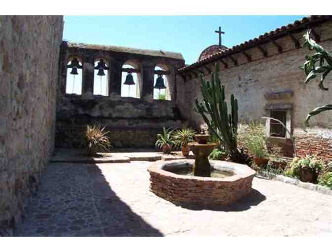Family Membership to the Mission San Juan Capistrano
