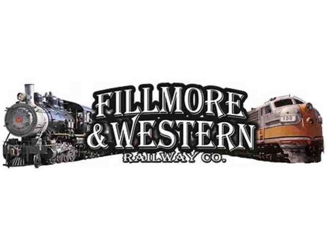 Four Tickets to the Fillmore & Western Railway Co.