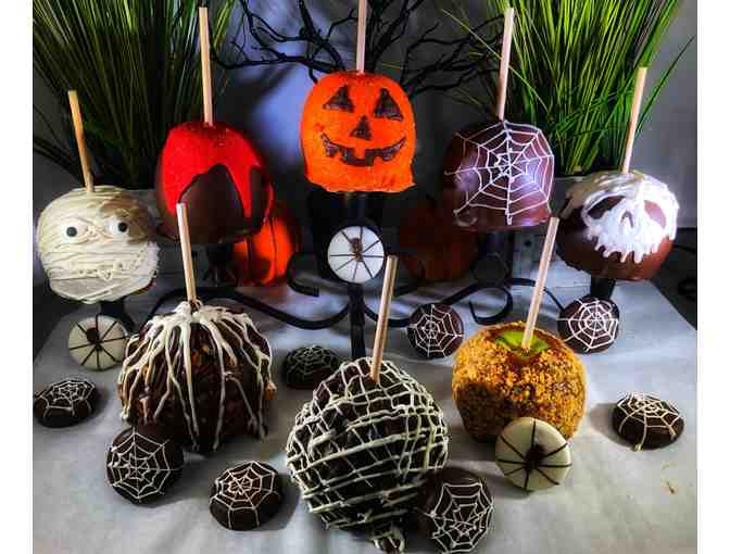 Fancy Carmel Apple Gift Basket from Newberry Candy