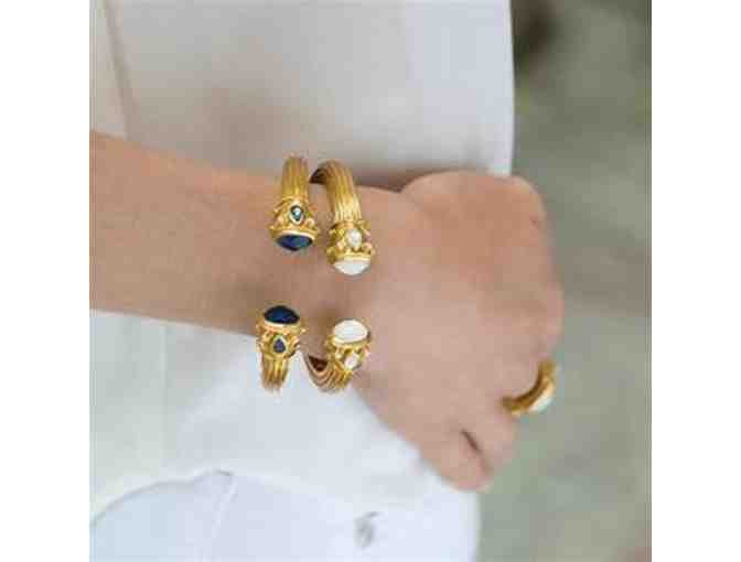 Byzantine Demi Hinge Cuff by Julie Vos