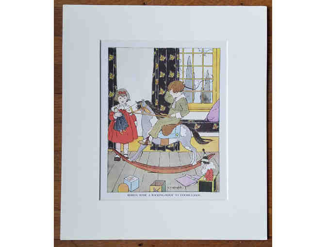 Set of Two Blanche Fisher Wright Art Prints