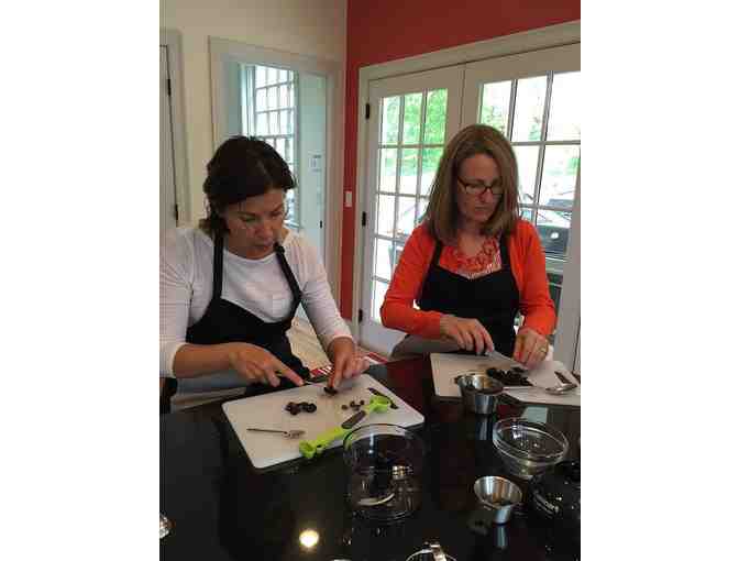 French Cooking Class for Two with French in the Kitchen