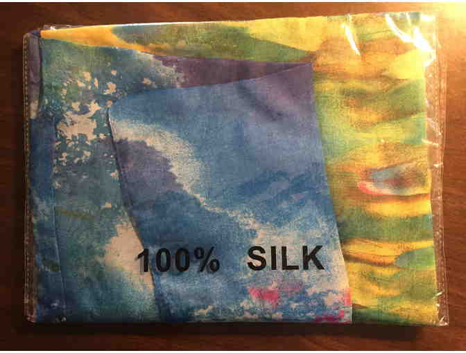 Pastel Silk Scarf