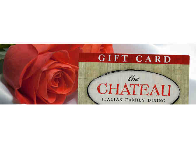 Chateau Restaurant gift certificate
