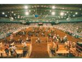 Box for 10 at the Mesquite Rodeo; Catered Barbeque Dinner; 3 Parking Passes