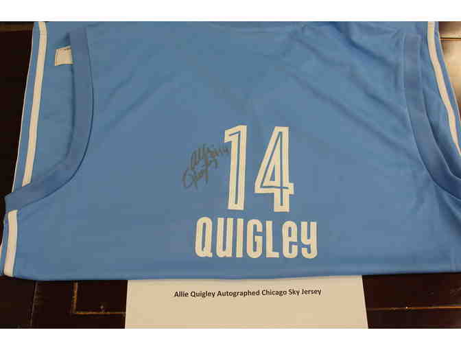 Allie Quigley Autographed Chicago Sky Jersey