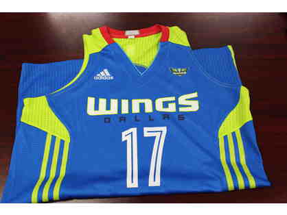 2017 All-Team Autographed Dallas Wings Jersey