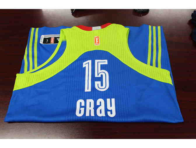 Allisha Gray Authentic, Autographed Dallas Wings Jersey
