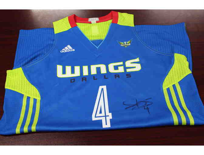 Skylar Diggins-Smith Authentic, Autographed Dallas Wings Jersey