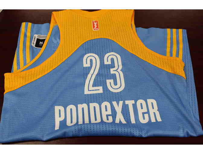 Cappie Pondexter Autographed Chicago Sky Jersey and Player Card