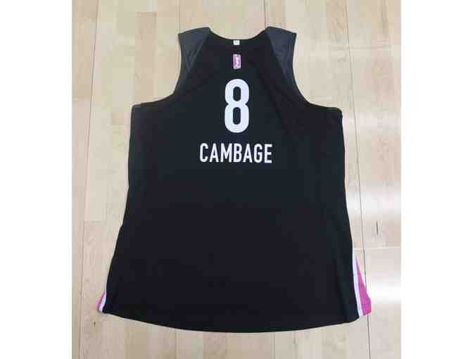 Liz Cambage #8 | 2018 Game Worn Signed Authentic Nike BHA Jersey & Meet and Greet