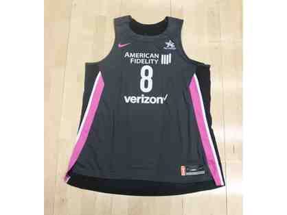 Liz Cambage #8 | 2018 Game Worn Signed Authentic Nike BHA Jersey & Meet and Greet