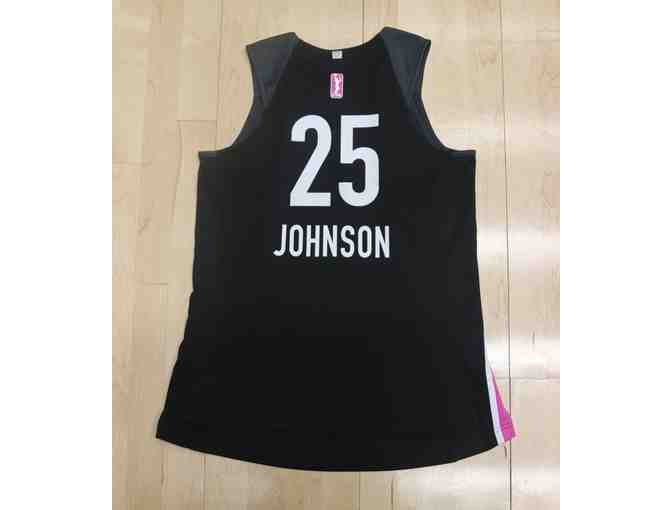 Glory Johnson #25 | 2018 Game Worn Signed Authentic Nike BHA Jersey & Meet and Greet