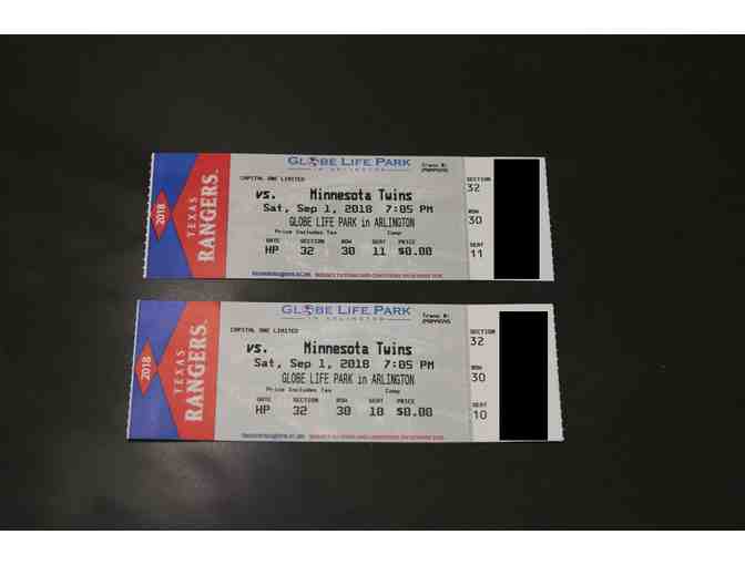 Elvis Andrus #1 Texas Rangers Authentic Autographed Baseball & (2) Rangers Game Tickets