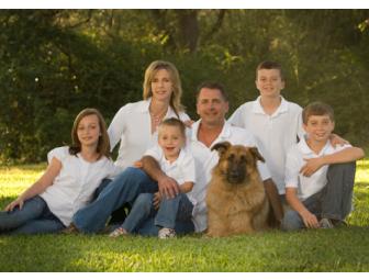 Family Portrait 8' x 10'. Pets Welcome!
