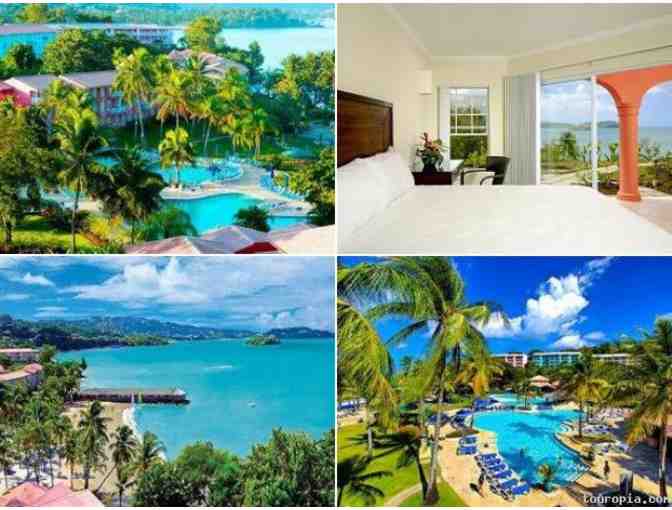 7 nights of luxurious accommodations at the St. James Club, St. Lucia