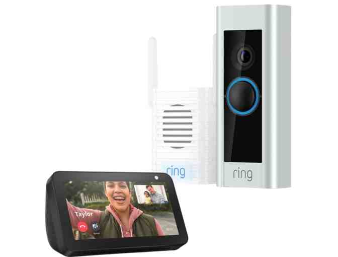 Ring Pro Doorbell + Chime, and Amazon Echo Show