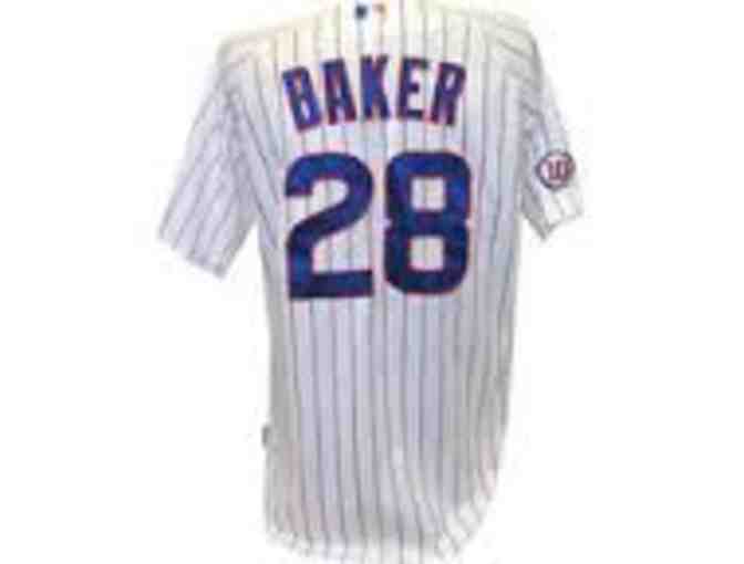 Authentic Jeff Baker signed Cubs Jersey