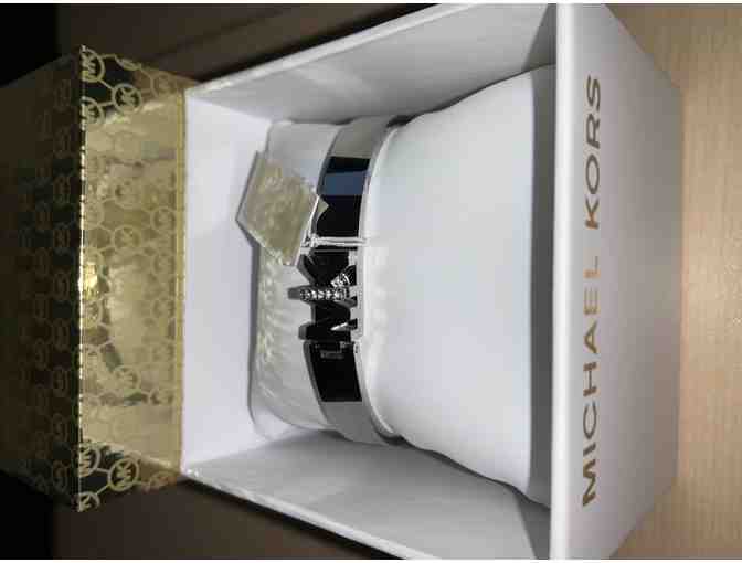 Michael Kors Women's Silver-Tone Hamilton Bracelet