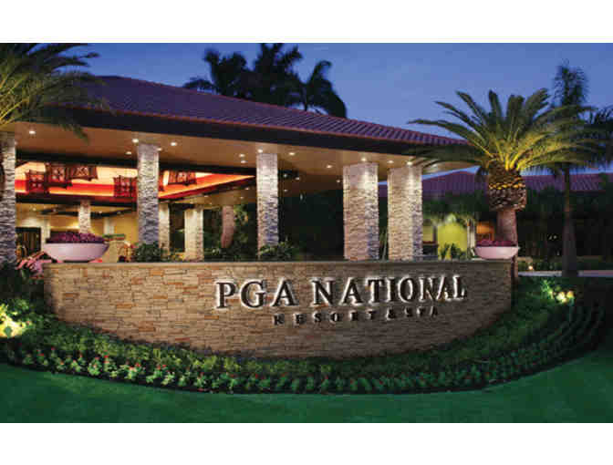 3 day, 2 night resort accommodations and 1 round of golf for 2 at PGA National Resort