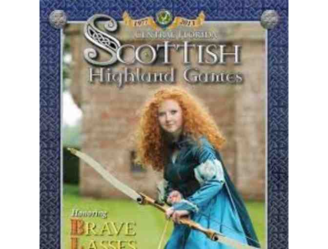 4 tickets to Scottish Highland Games in Orlando, FL
