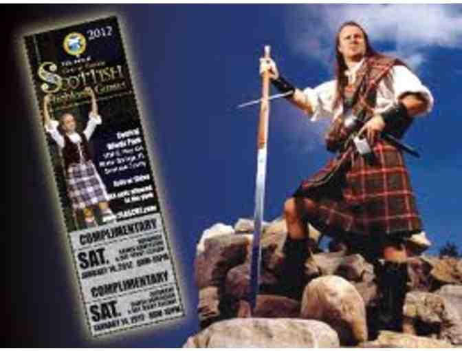 4 tickets to Scottish Highland Games in Orlando, FL
