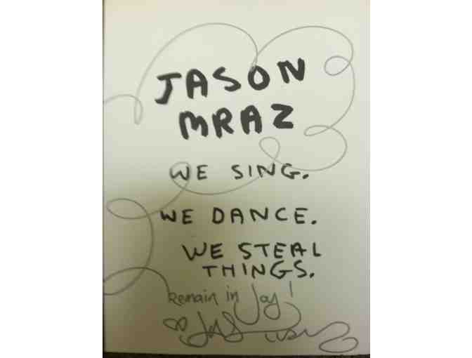 Jason Mraz Autographed Poster