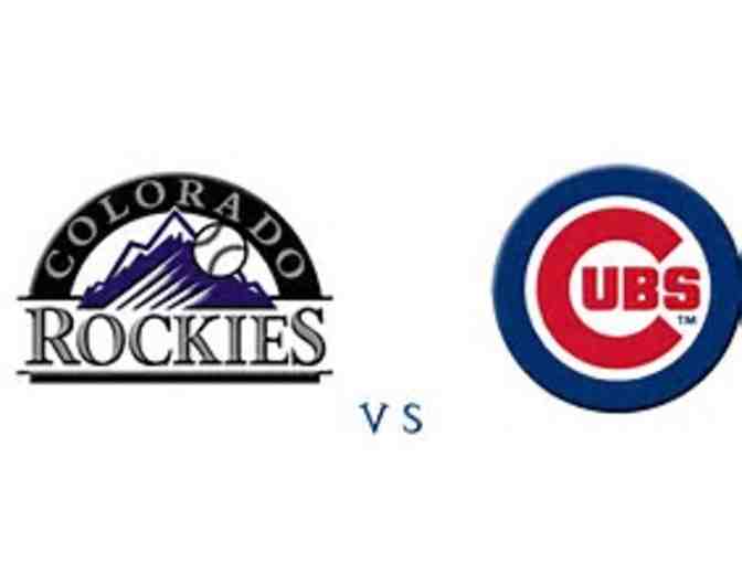 Chicago Cubs vs. Colorado Rockies - Photo 1