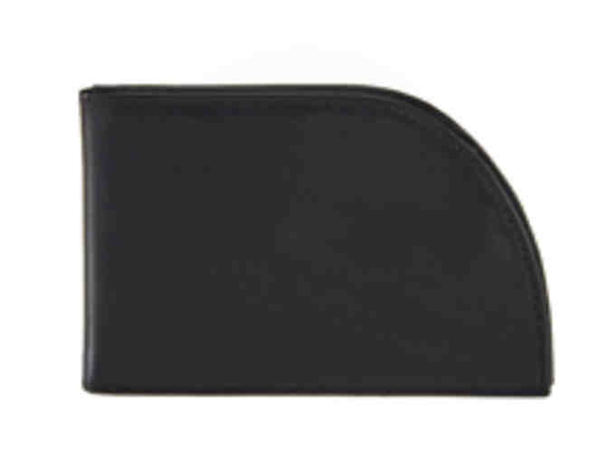 Original Black Leather Rogue Wallet with pack of 3 RFID Shields