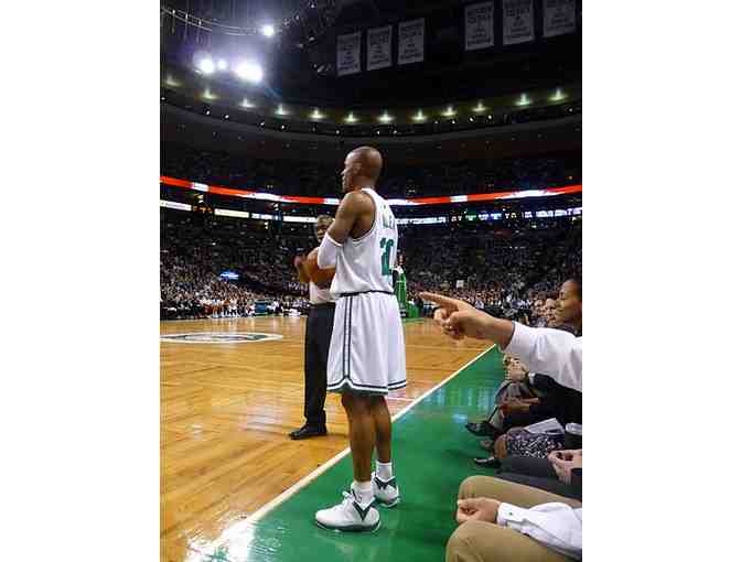 2 Courtside Tickets to Boston Celtics vs. Charlotte Bobcats on 4/11/14