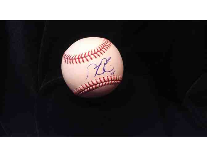 Dustin Pedroia Autographed Baseball