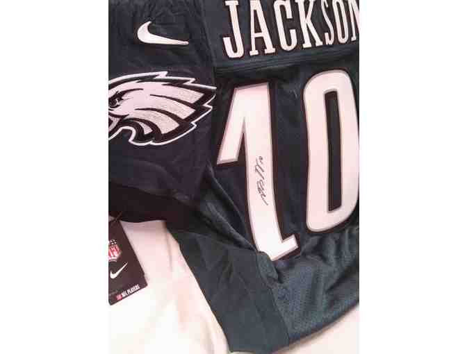 DeSean Jackson (#10) Autographed Eagles Jersey