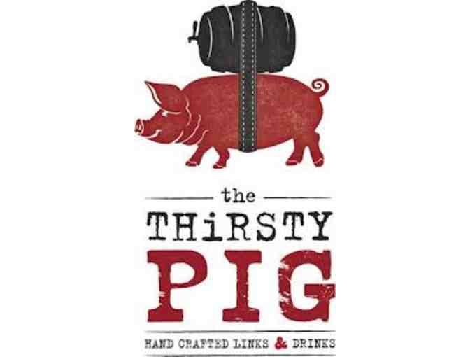 $25 Gift Certificate to The Thirsty Pig