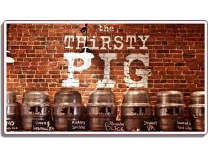 $25 Gift Certificate to The Thirsty Pig