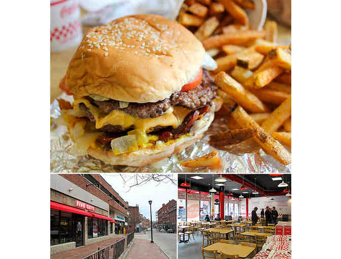 $25 Gift Card to Five Guys Burgers & Fries