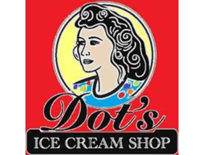$25 Gift Certificate to Dot's Ice Cream Shop