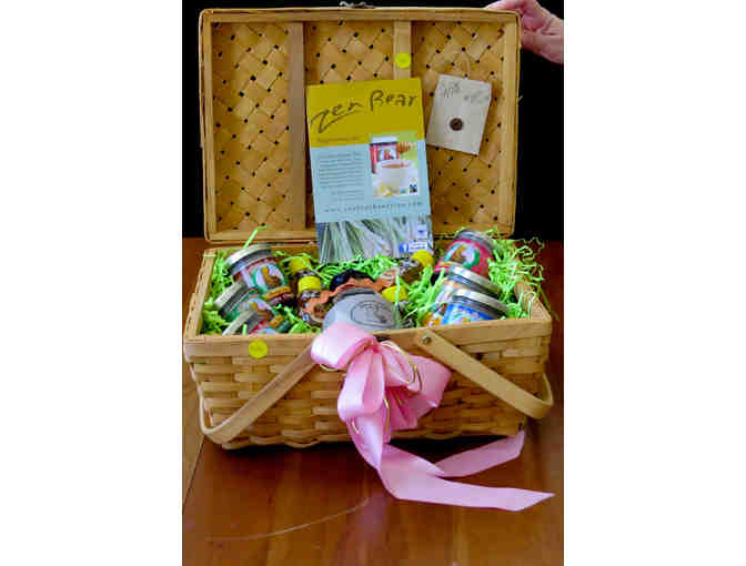 Zen Bear Honey Tea Gift Basket