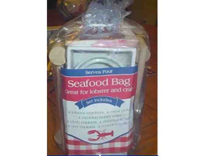 Lobster Bib and Seafood Bag