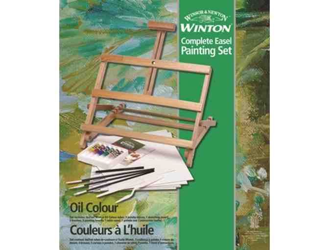 Complete Oil Painting Easel Set