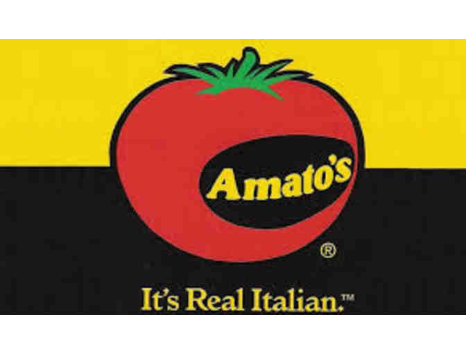 Ten $5 Gift Certificates to Amato's