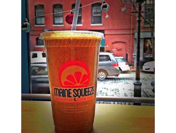 $50 Gift Certificate to the Maine Squeeze Juice Cafe
