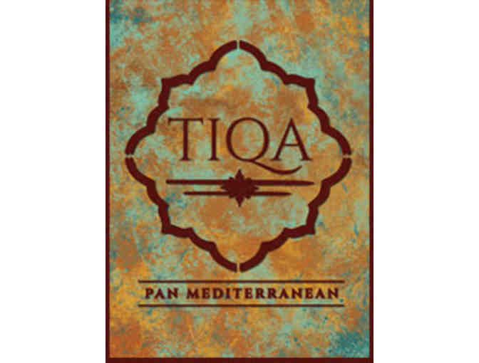 Tiqa Restaurant $100 Gift Certificate