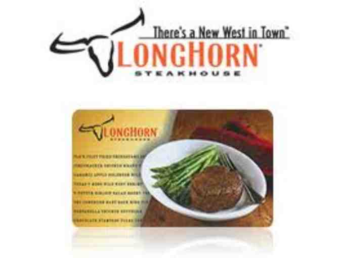 5 $5 Gift cards to Longhorn Steak House