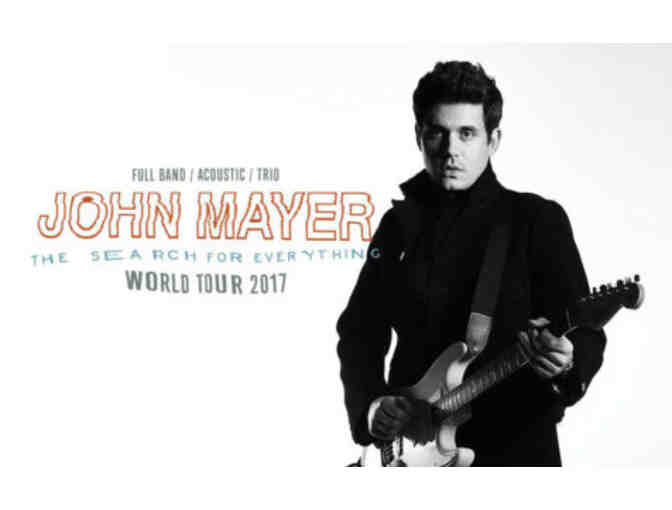 2 Suite Tickets to the John Mayer SOLD OUT Concert at TD Garden - April 9, 2017