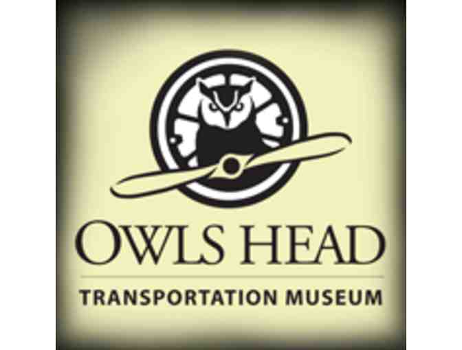 12 Month Household Membership to the Owls Head Transportation Museum