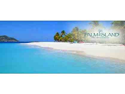 7 NIGHTS ACCOMMODATIONS AT PALM ISLAND RESORT, THE GRENADINES