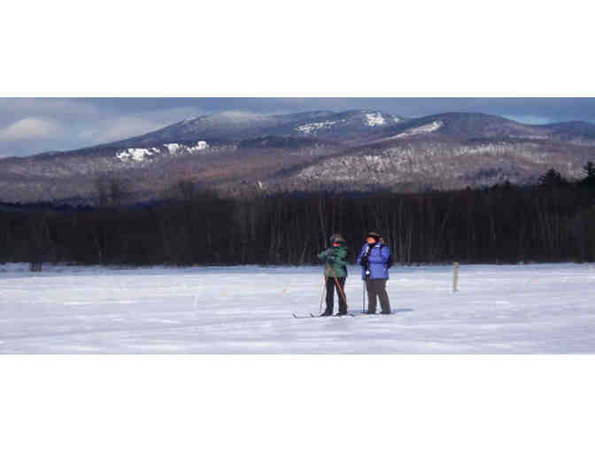CROSS COUNTRY SKI PACKAGE AT CARTER'S XC SKI IN BETHEL MAINE FOR ONE