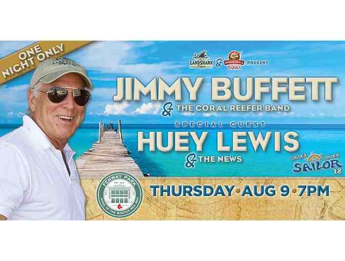 2 Tickets to see Jimmy Buffett at Fenway Park, August 9, 2018 - Photo 1