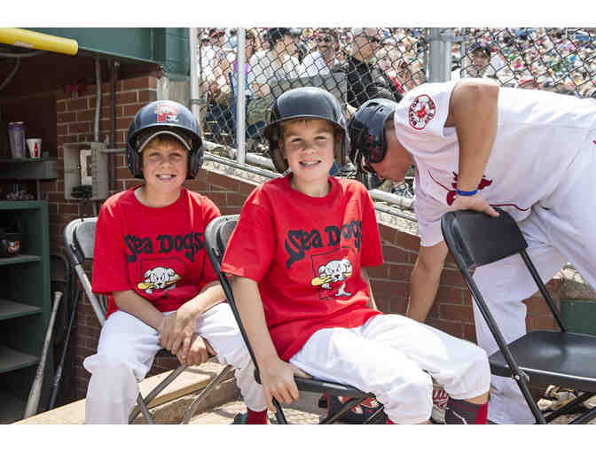 HONORARY BAT KID FOR A DAY AT THE PORTLAND SEA DOGS 2019! - Photo 1