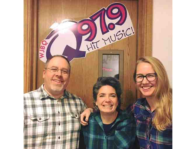 SPEND A MORNING WITH THE NEW Q MORNING SHOW AT WJBQ 97.9 FM